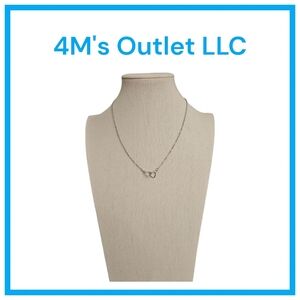 Interlocking Heart Pendant Necklace - Cherish True Love with Interlocking Hearts